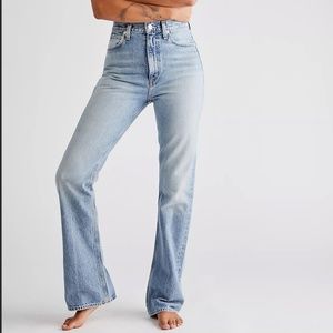 AGOLDE Vintage Hi-Rise Flare Jeans in Clamor, NEW WITHOUT TAGS